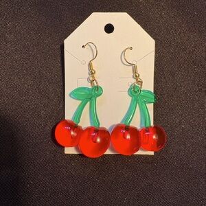 Cherry Dangle Earrings